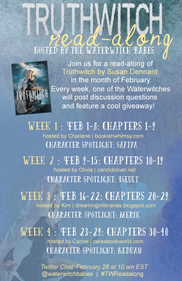 Truthwitch readalong schedule